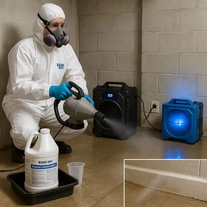 Sanitization and Odor Removal process in Carteret, NJ