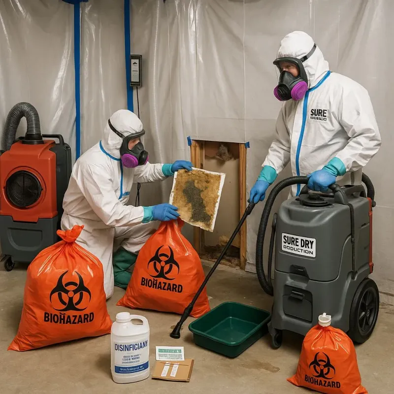 Contaminated Water Handling Protocols process in Carteret, NJ